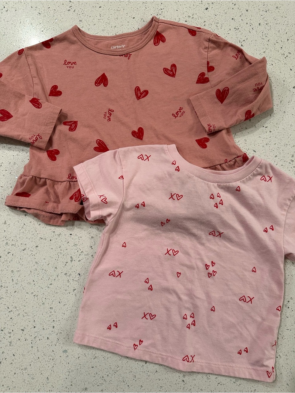 Toddler Girl Valentines Day Shirts